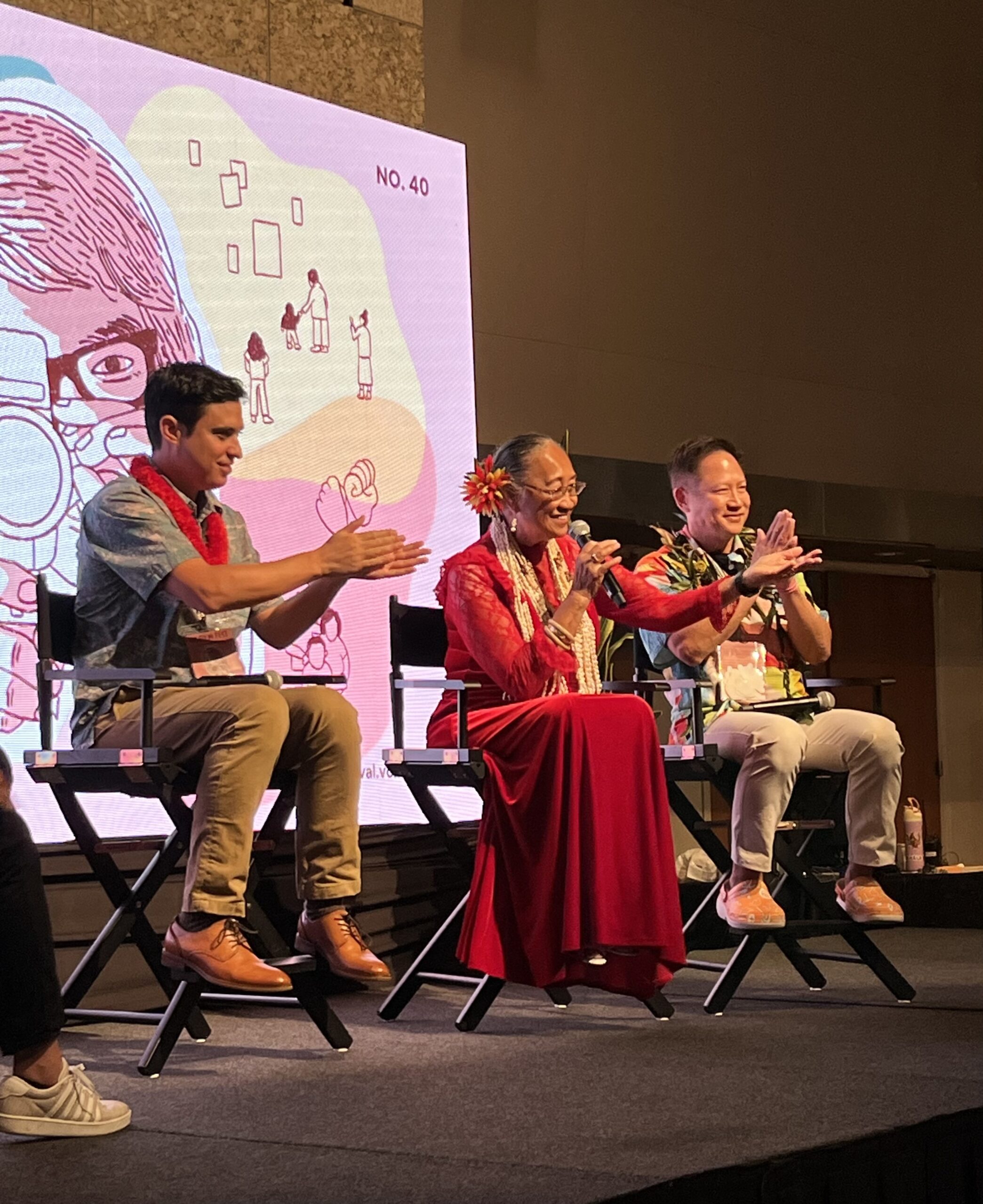 Alex Bocchieri, Kekela Miller, Steve Sue at VC Film Festival, Los Angeles, CA 5/2/24